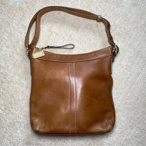 Coach Brown Leather Shoulder Bag